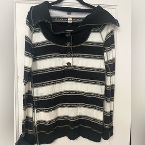 Free People Striped Sweater